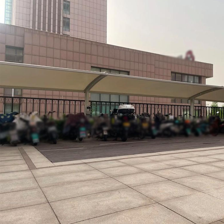 汤阴县膜结构电动车棚